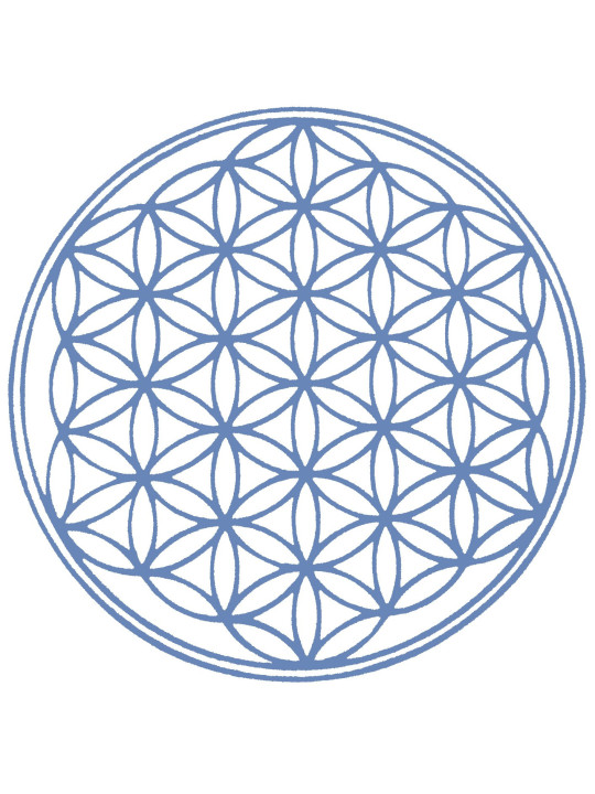 Etiqueta Flor de la vida